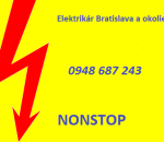 elektrikár Bratislava-NONSTOP